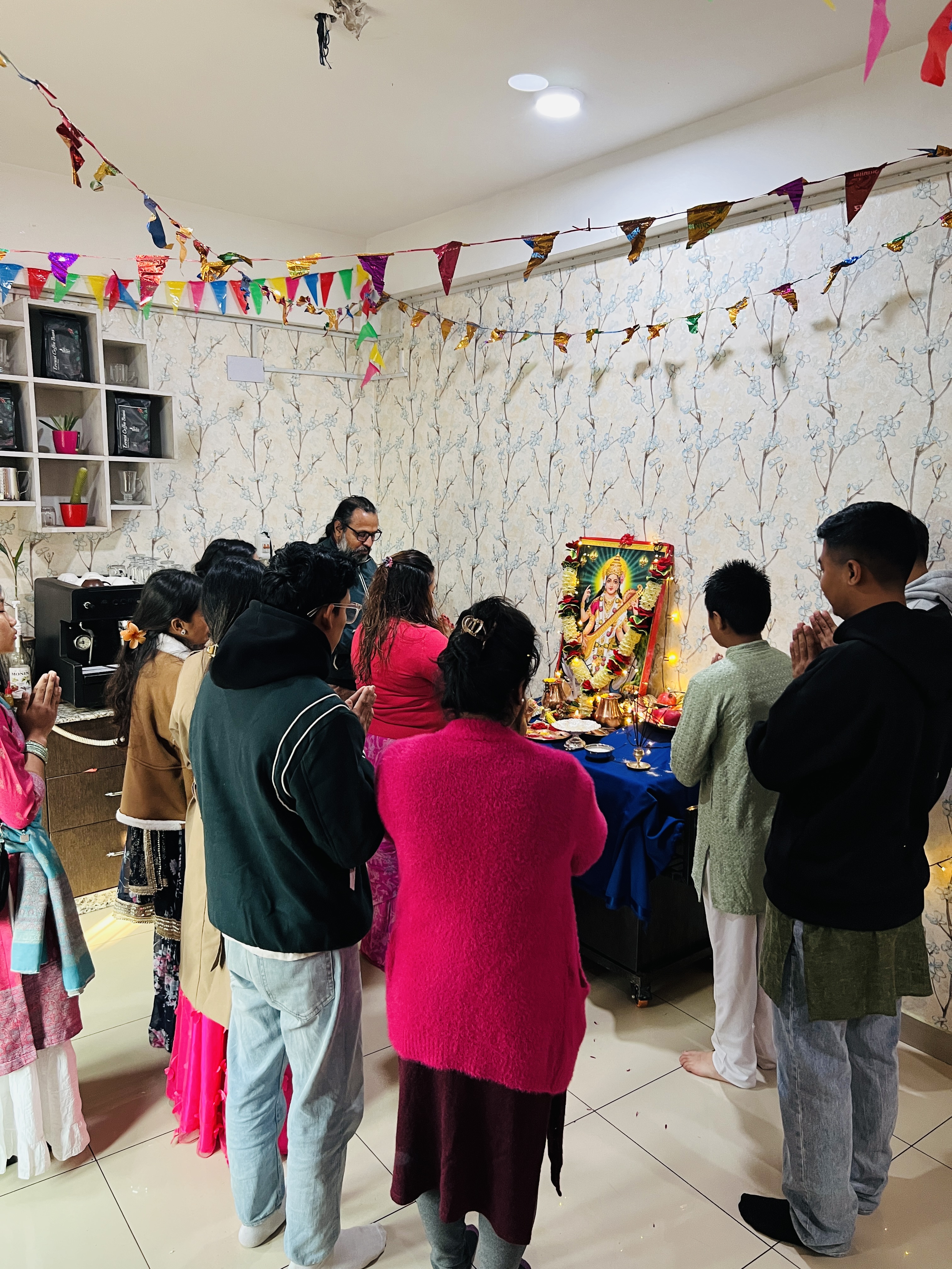 Photo of Saraswoti Puja celebration